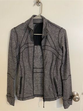 lululemon athletica Heathered Gray Define Jacket